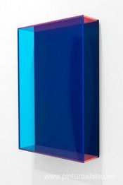 Espejo Color Maisach Azul