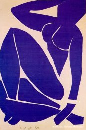 Desnudo Azul III