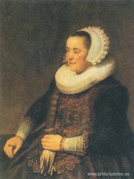 retrato de una mujer sentada