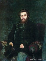 Retrato del artista Arkhip Kuindzhi