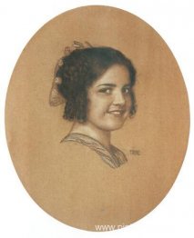 Retrato de la hija María Stuck