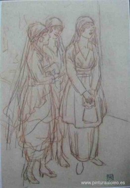 Boceto de Veuves d'un Louis