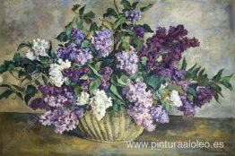 Bodegón. Lilas.