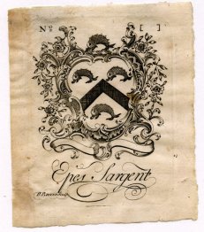 Ex libris Epes Sargent