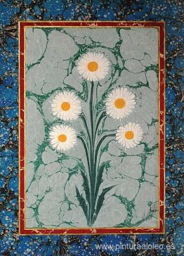 Marmoleado floral