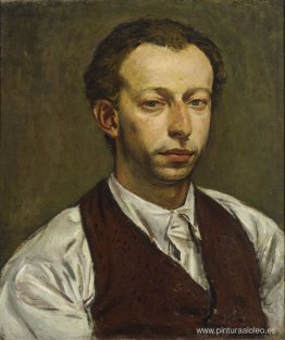 Retrato del escultor John Pappas