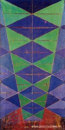 Interpenetración iridiscente