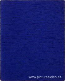 Monocromo azul sin título