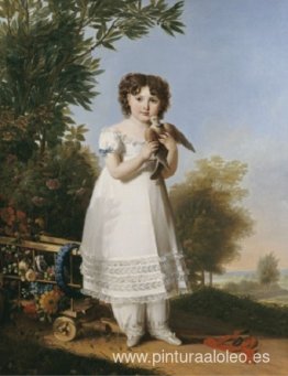Retrato de Napoleón Elisa Baciocchi