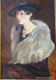 Retrato de Anna Grilikhes