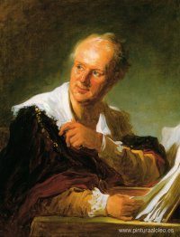 Retrato de Denis Diderot