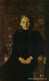 Retrato de la esposa del empresario Artsybushev