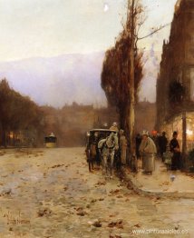 París en el crepúsculo