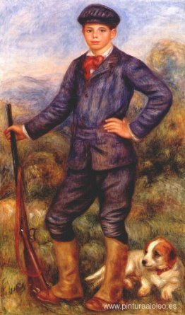 Jean Renoir como cazador
