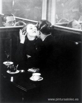 Pareja enamorada, Place d'Italie
