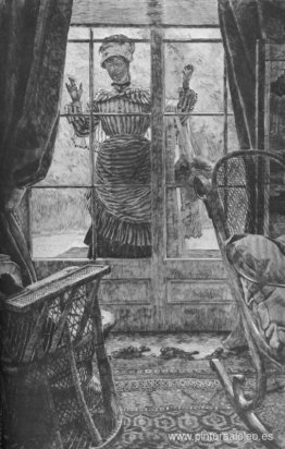 mujer en la ventana