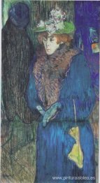 Jane Avril entra al Moulin Rouge