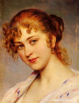 Un retrato de una joven