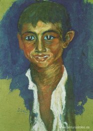 retrato de un gitano
