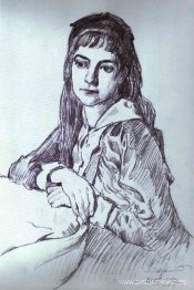 Retrato de la hija del artista, Vera.