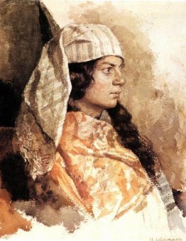 Mujer judía con chal oriental