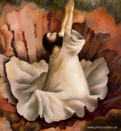 Cristo en el desierto - Impulsado por el espíritu