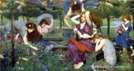 Flora y los céfiros