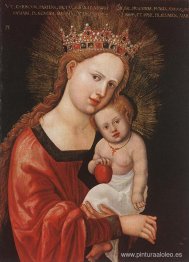 maria con el niño