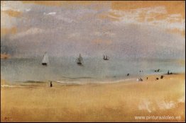 Playa con Veleros
