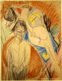 hombre y mujer desnuda