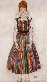 Retrato de Edith Schiele, la esposa del artista.