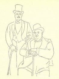 Retrato de Diaghilev y Seligsberg