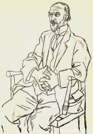 Retrato de Erik Satié