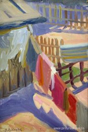 Patio trasero. Junta