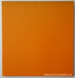 Pintura amarilla anaranjada
