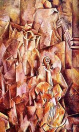 violín y jarra