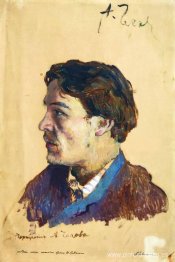 Retrato del escritor Antón Chéjov