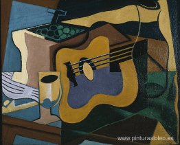 Naturaleza muerta con guitarra