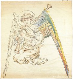 Ángel con flautas