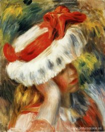 Chica joven con sombrero