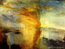 El incendio de las Casas del Parlamento