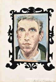 Mixomatosis (Autorretrato en un espejo)