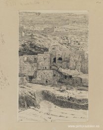 Un rincón de la aldea de Siloé