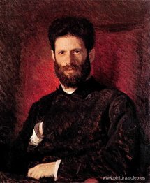 Retrato del escultor Mark Matveevitch Antokolsky