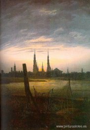 Ciudad al amanecer