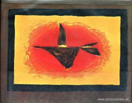 Al atardecer, pájaro XVI