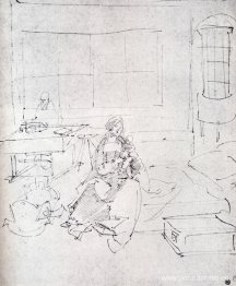 La Sagrada Familia en una habitación