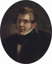 Retrato de un arquitecto M.O. Lopyrevskiy