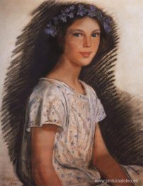 Retrato de Vera Makarova 