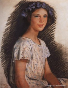 Retrato de Vera Makarova 